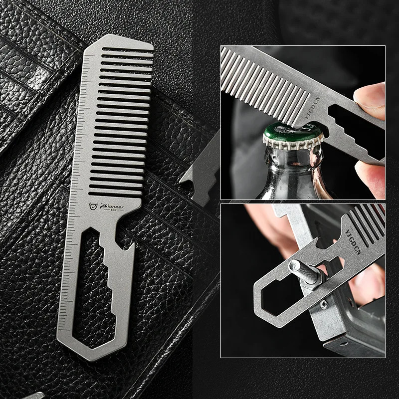 Comb Pocket Titanium - New Titanium Alloy Comb Multi Functional