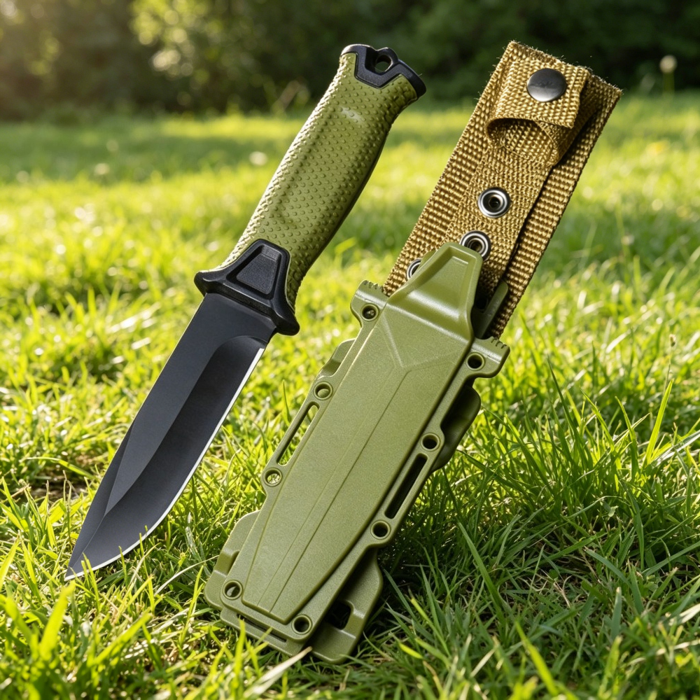 Edc Carry Fixed Blade Knife - G1500 Outdoor Survival Fixed Blade Knife