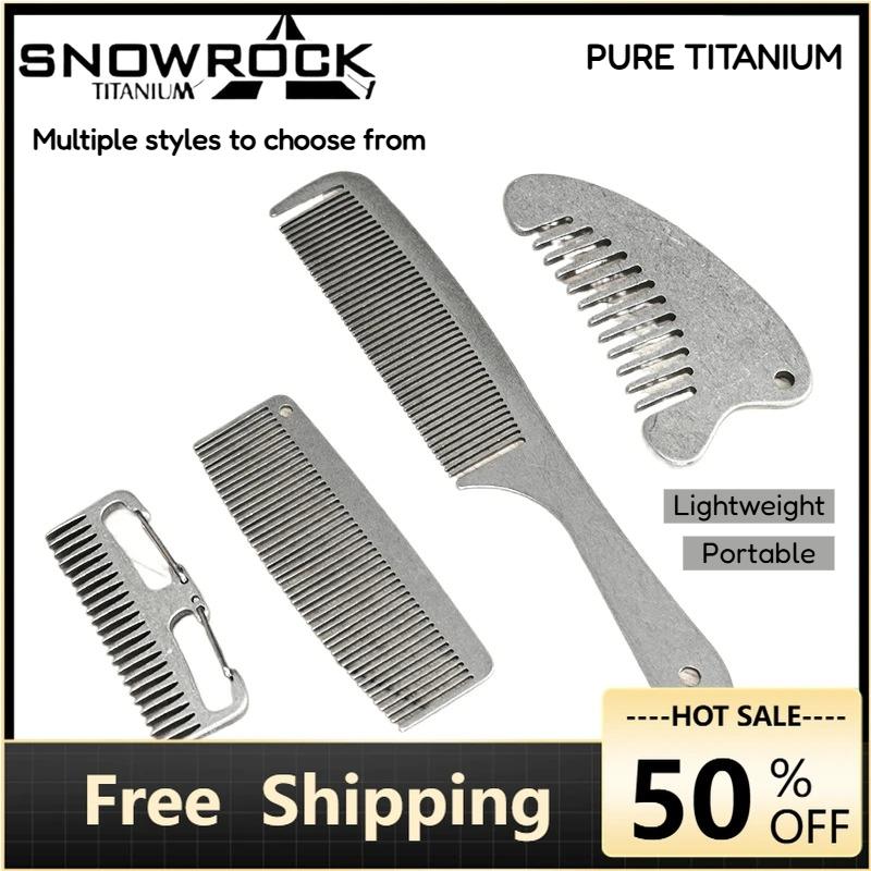 SNOWROCK Stone-Washed Titanium - Comb Pocket Titanium reseña y precio