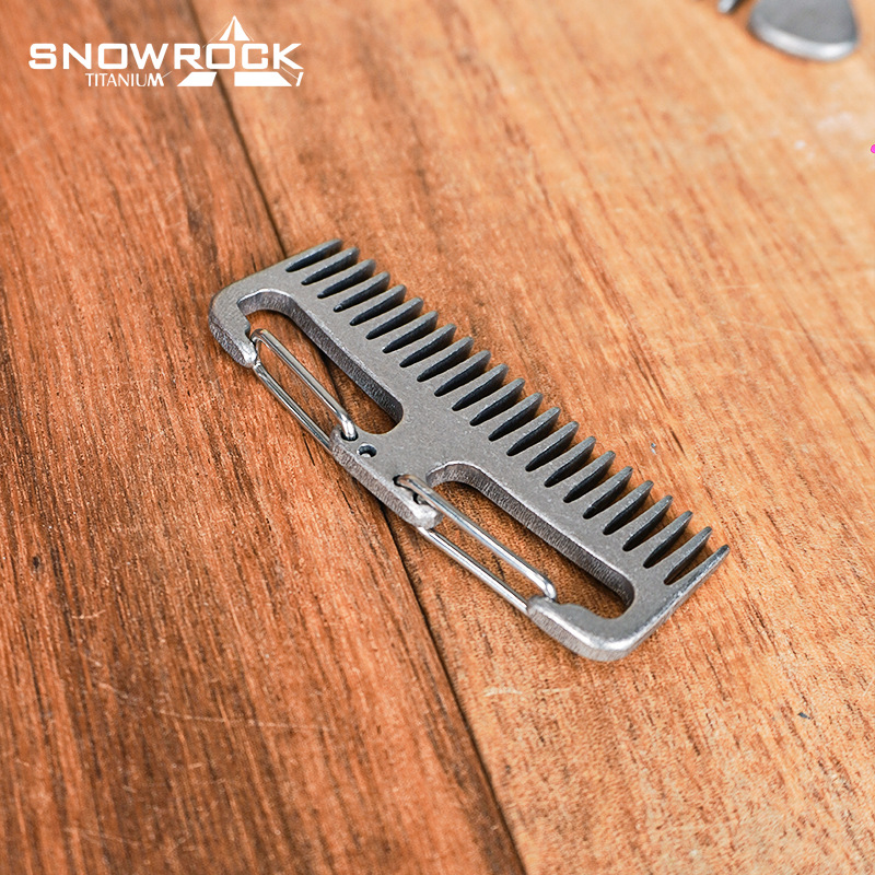 SNOWROCK Stone-Washed Titanium - Comb Pocket Titanium reseña y precio