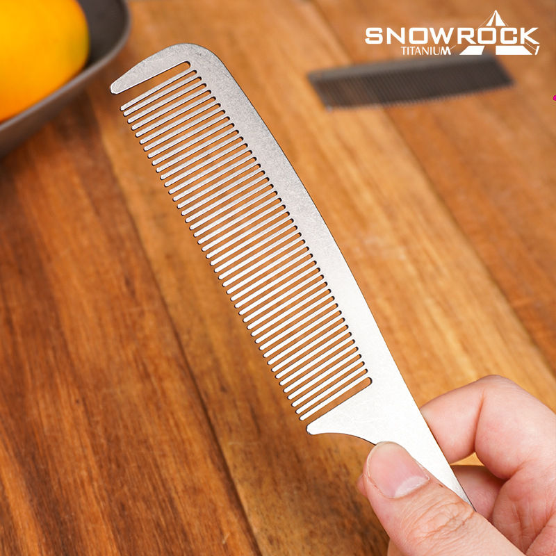 SNOWROCK Stone-Washed Titanium - Comb Pocket Titanium reseña y precio