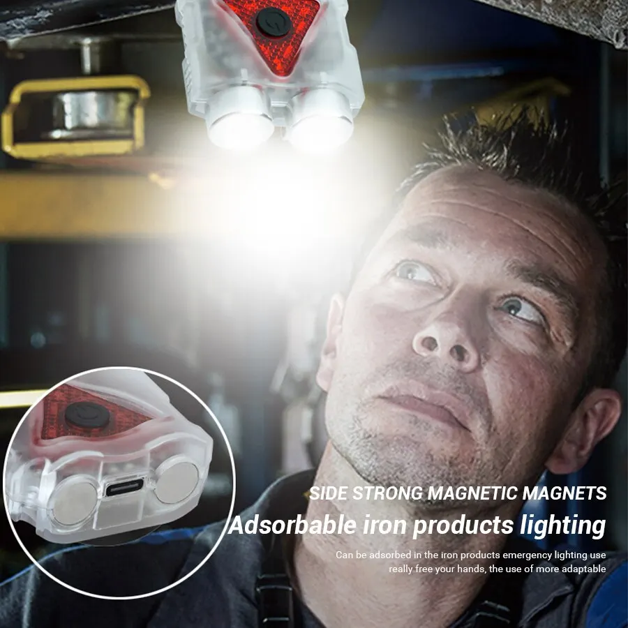 Rechargeable Hands-Free Led He - Keychain Flashlight reseña y precio