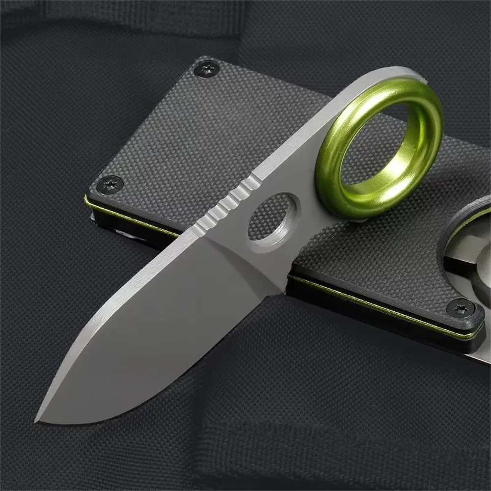 Mini Ring Fixed Blade Knife St - Edc Carry Fixed Blade Knife reseña y precio