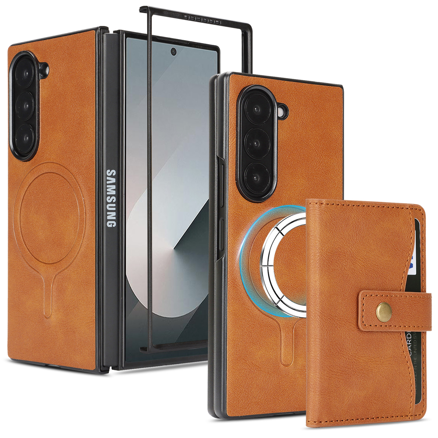 Applicable to Samsung Z Fold7  - Money Clip Magnetic reseña y precio