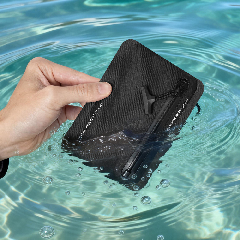 100% Waterproof Zipper Coin Pu - Leather Edc. Carry Pouch reseña y precio