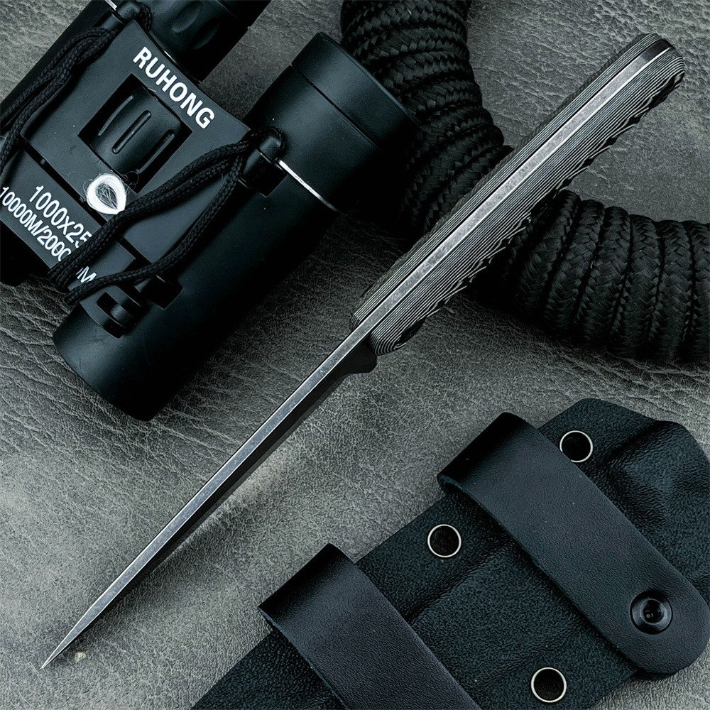 Full Tang Fixed Blade Knives 7 - Edc Carry Fixed Blade Knife reseña y precio
