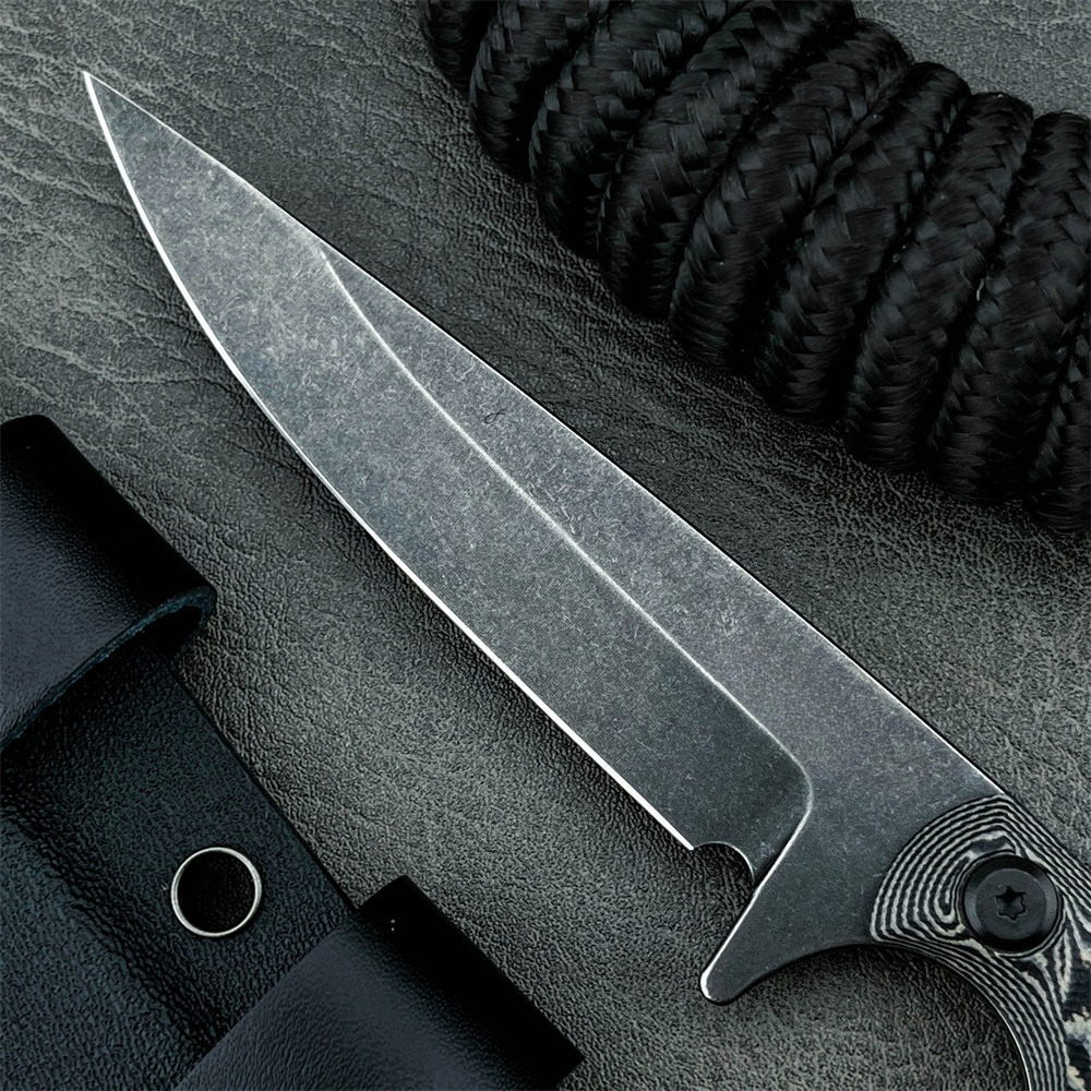 Full Tang Fixed Blade Knives 7 - Edc Carry Fixed Blade Knife reseña y precio