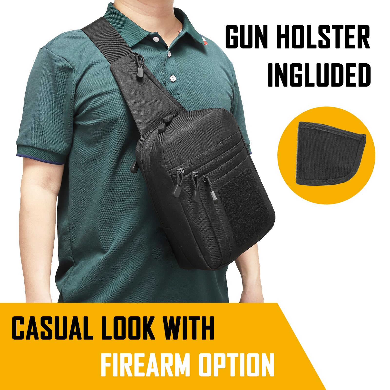 Concealed Carry Crossbody Bag  - Edc Carry Gun reseña y precio
