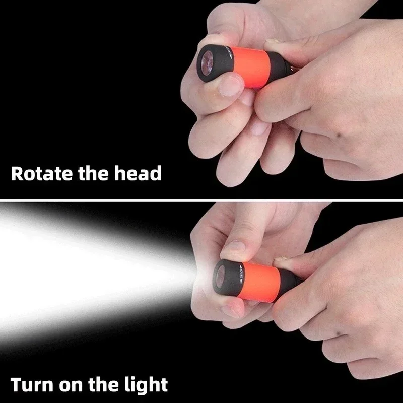 USB Rechargeable LED Multifunc - Keychain Flashlight reseña y precio