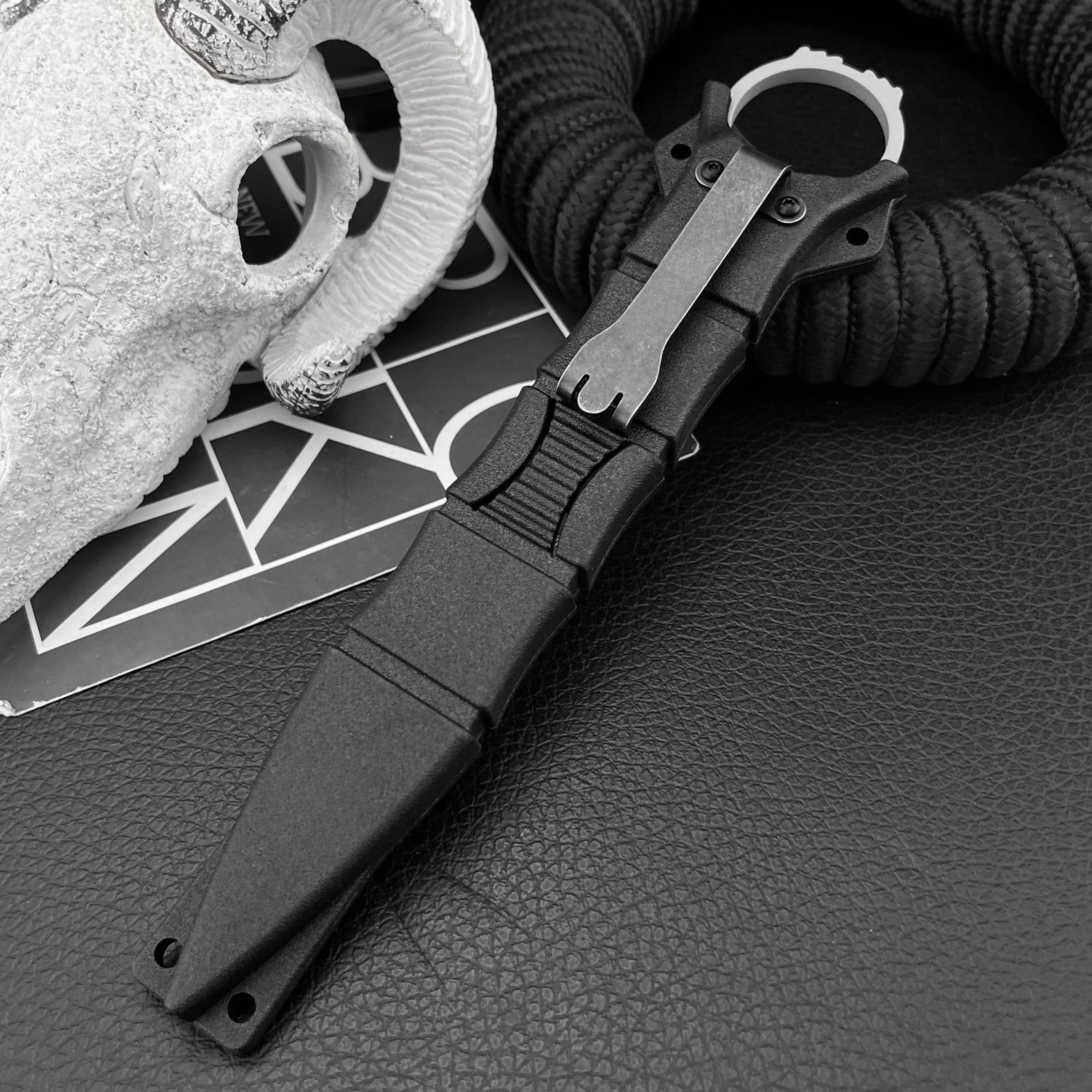 New 179 High Hardness Fixed Bl - Edc Carry Fixed Blade Knife reseña y precio