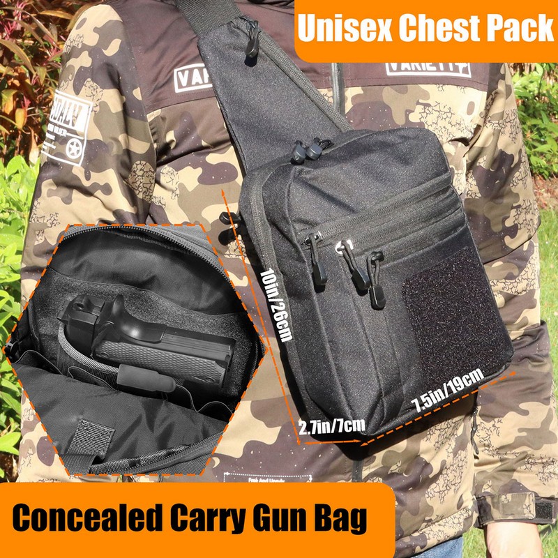 New Tactical Chest Bag Pistol  - Edc Concealed Carry Holster reseña y precio