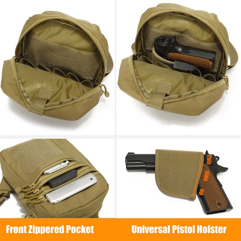 New Tactical Chest Bag Pistol  - Edc Concealed Carry Holster reseña y precio