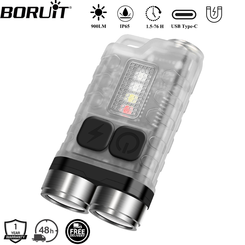 BORUiT V3 LED Keychain Portabl - Keychain Flashlight reseña y precio