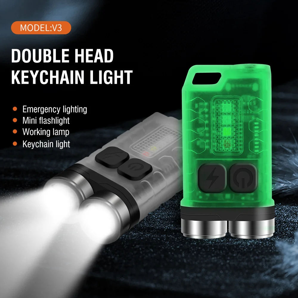 BORUiT V3 LED Keychain Portabl - Keychain Flashlight reseña y precio