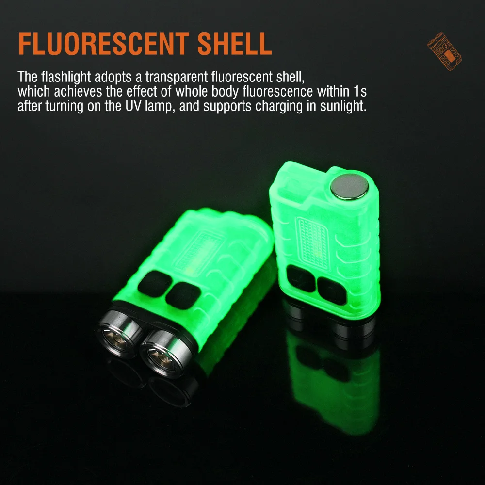 BORUiT V3 LED Keychain Portabl - Keychain Flashlight reseña y precio