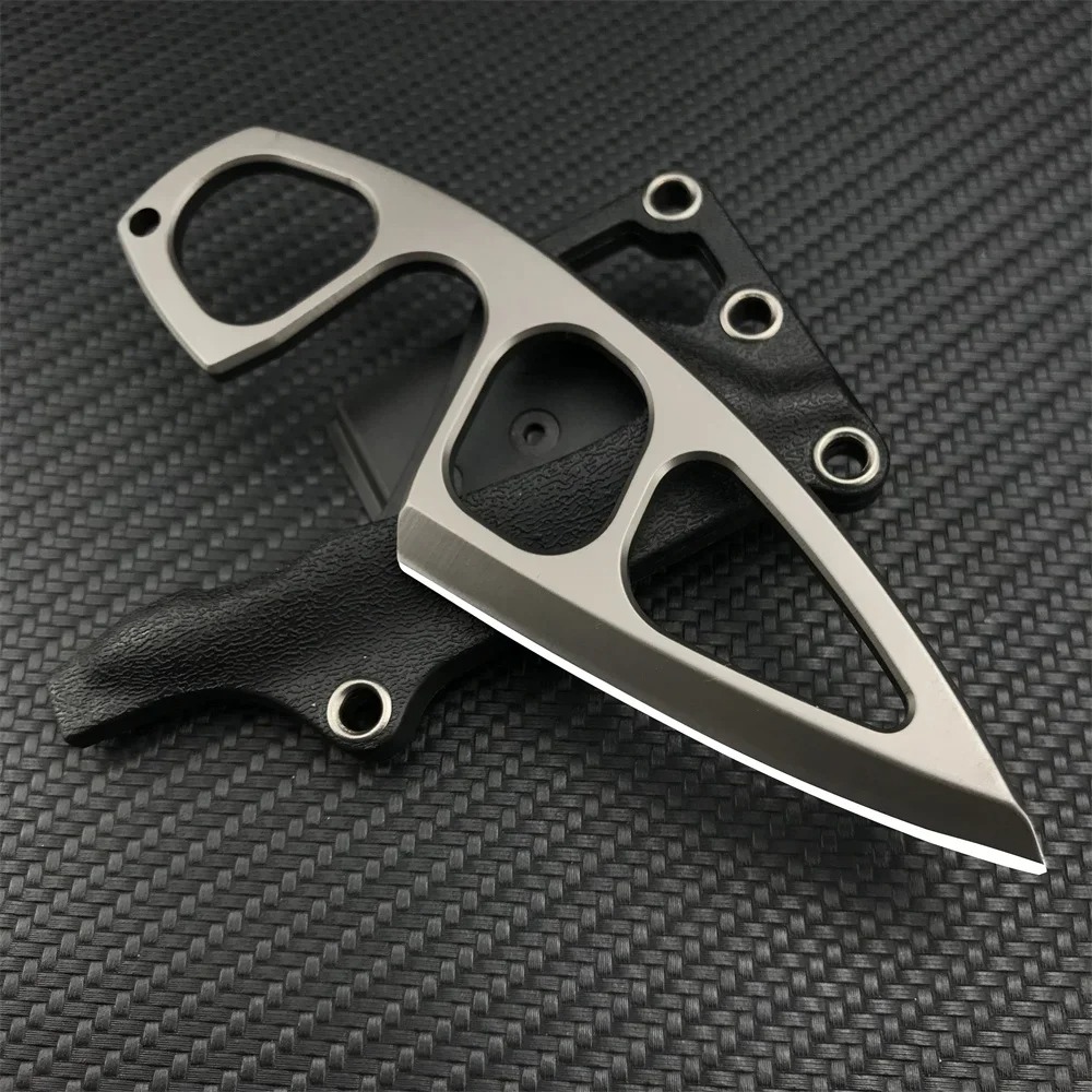 High Hardness Neck Knife 440C  - Edc Carry Fixed Blade Knife reseña y precio