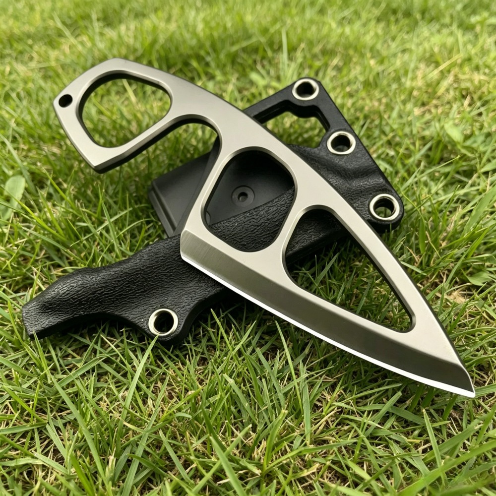 High Hardness Neck Knife 440C  - Edc Carry Fixed Blade Knife reseña y precio