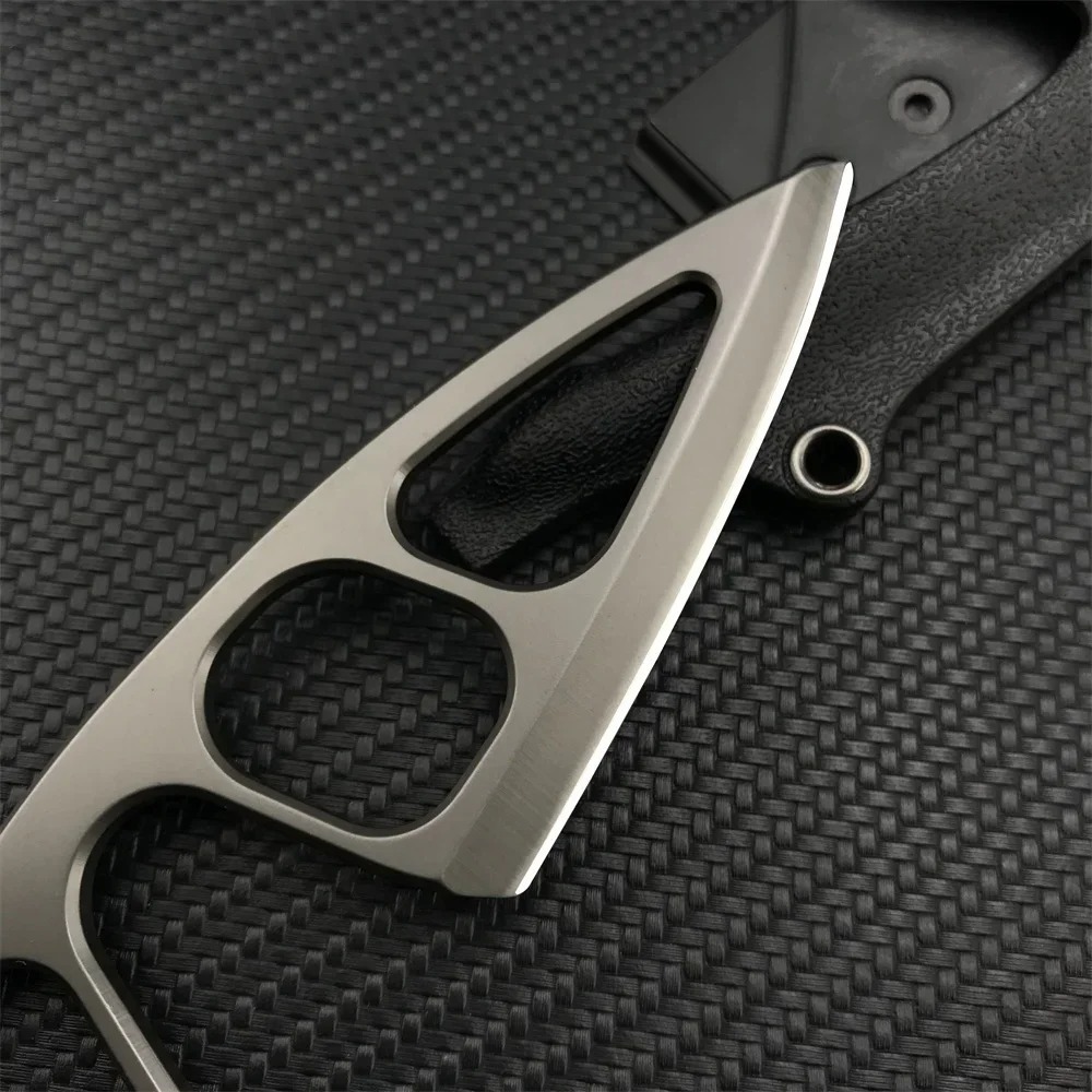 High Hardness Neck Knife 440C  - Edc Carry Fixed Blade Knife reseña y precio