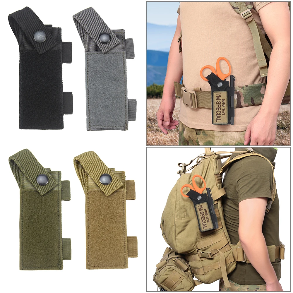 MOLLE Scissors Waist Bag - EDC - Edc Carry Flashlight reseña y precio