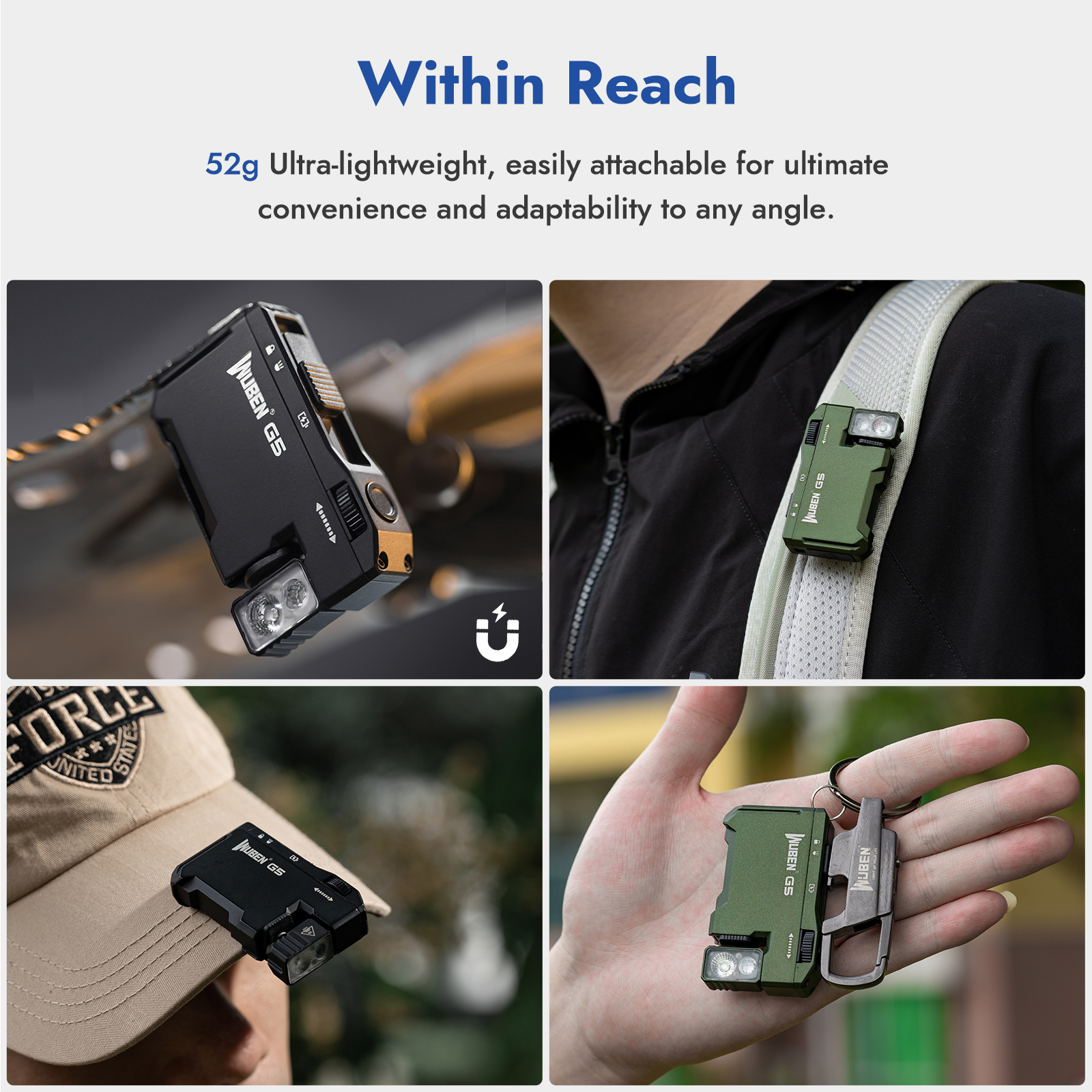 WUBEN X4 & G5 EDC Flashlight B - Edc Carry Flashlight reseña y precio