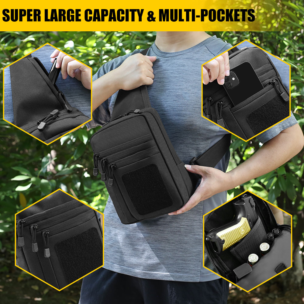 Tactical Pistol Gun Bag Concea - Edc Carry Gun reseña y precio
