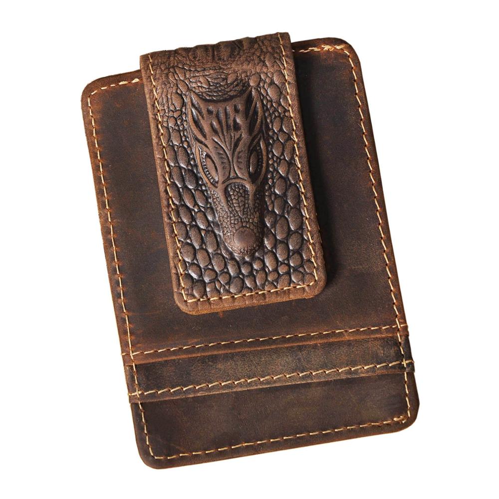 2020 Trend Real Leather Magnet - Money Clip Magnetic reseña y precio