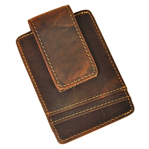 2020 Trend Real Leather Magnet - Money Clip Magnetic reseña y precio