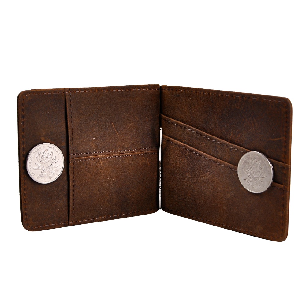 Quality Leather Men Magnetic M - Money Clip Magnetic reseña y precio