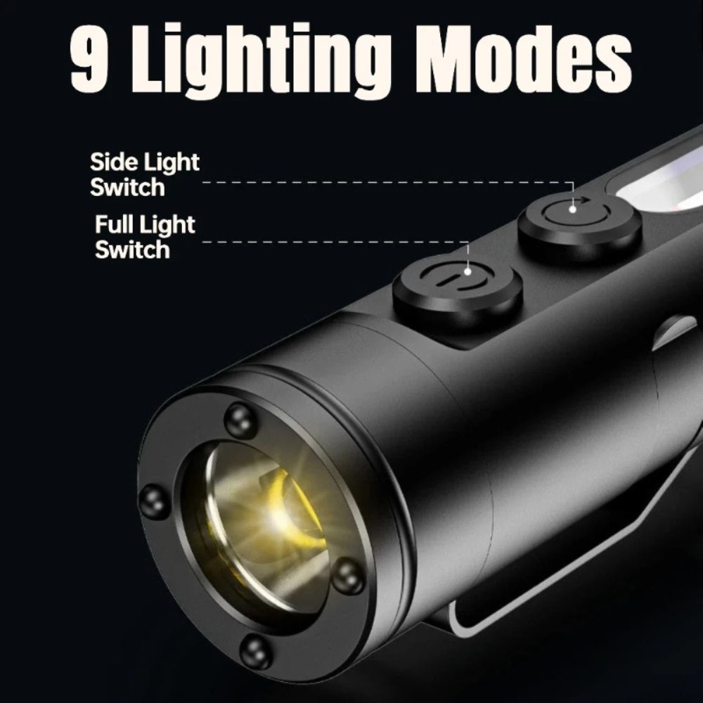 Mini Outdoor Flashlight Type C - Keychain Flashlight reseña y precio
