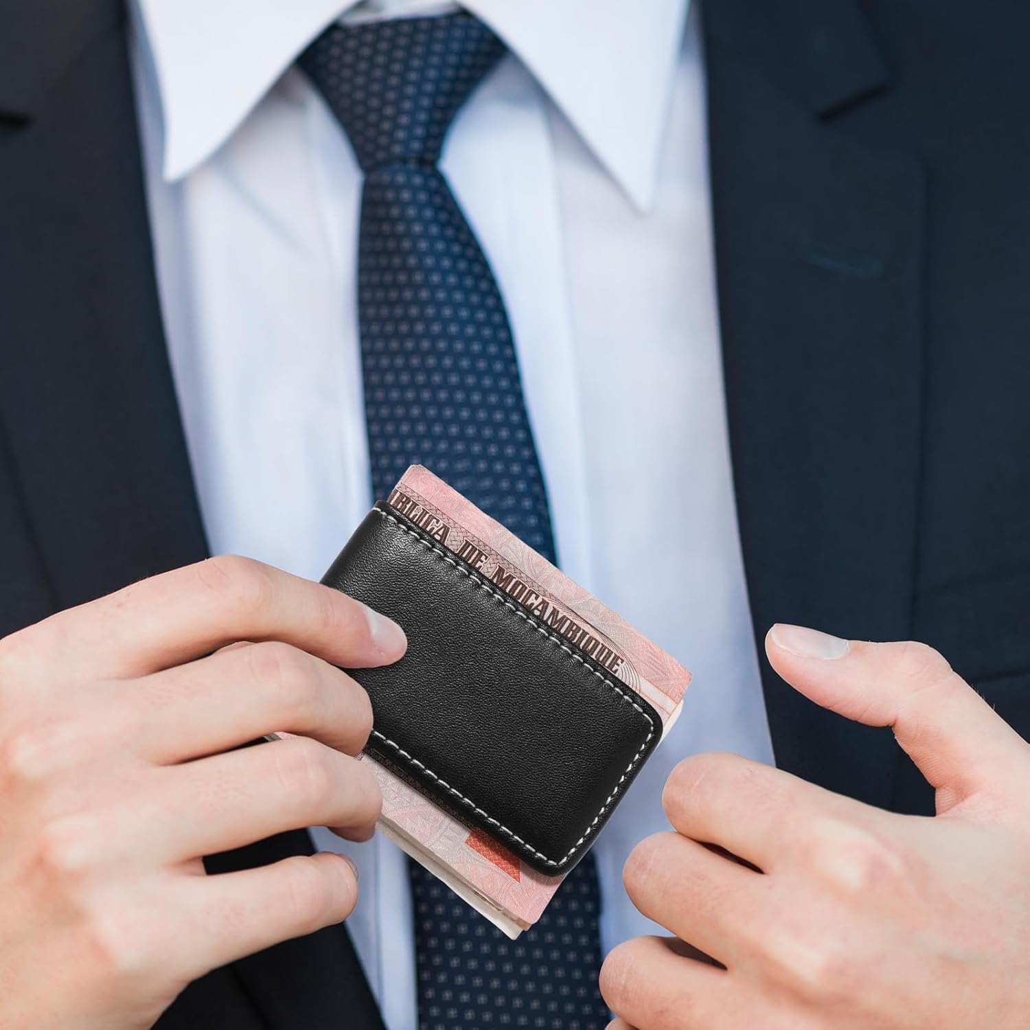 Black Magnetic Money Clip Mini - Money Clip Magnetic reseña y precio