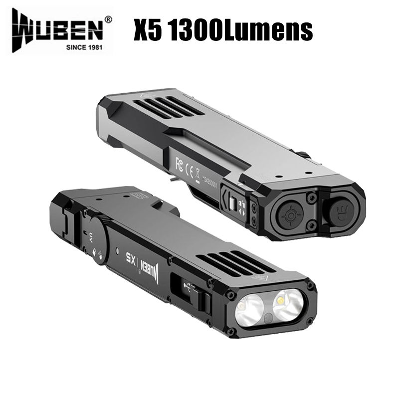 WUBEN X5 Compact EDC Flashligh - Edc Carry Flashlight reseña y precio