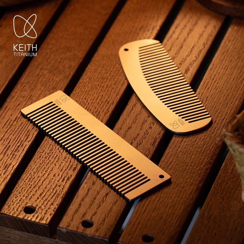 KEITH Titanium Purse Comb for  - Comb Pocket Titanium reseña y precio
