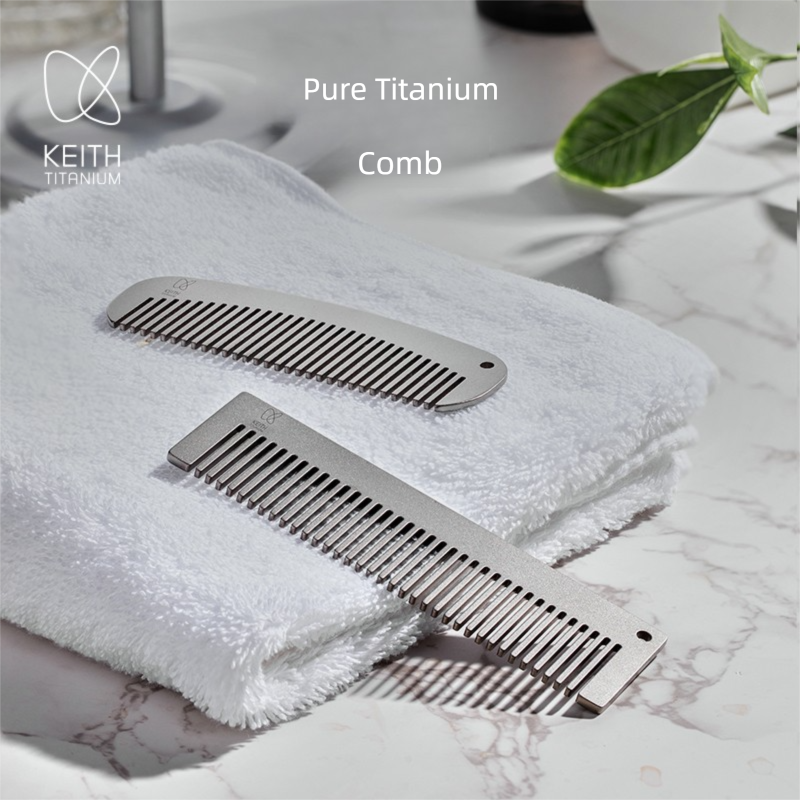 KEITH Titanium Purse Comb for  - Comb Pocket Titanium reseña y precio
