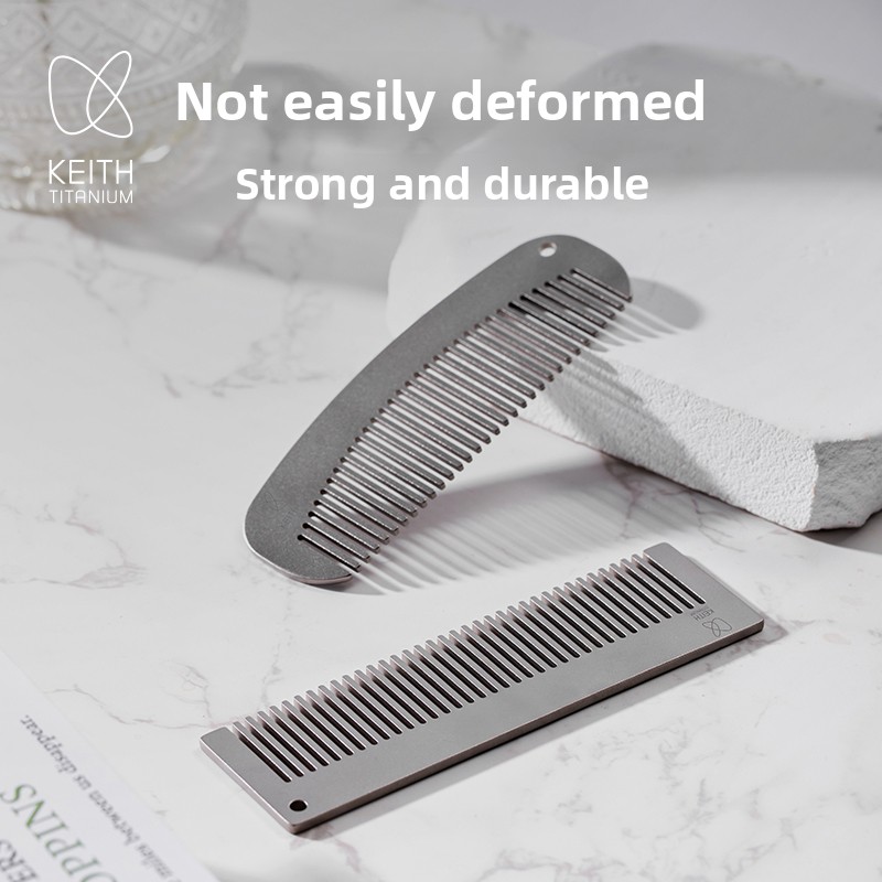 KEITH Titanium Purse Comb for  - Comb Pocket Titanium reseña y precio