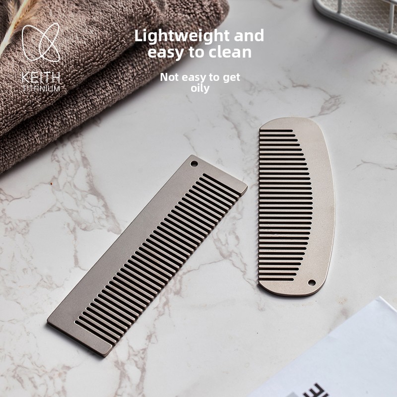 KEITH Titanium Purse Comb for  - Comb Pocket Titanium reseña y precio