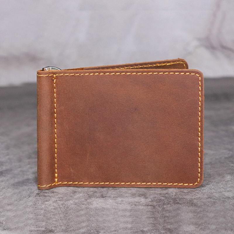 Handmade Genuine Leather Money - Money Clip Magnetic reseña y precio