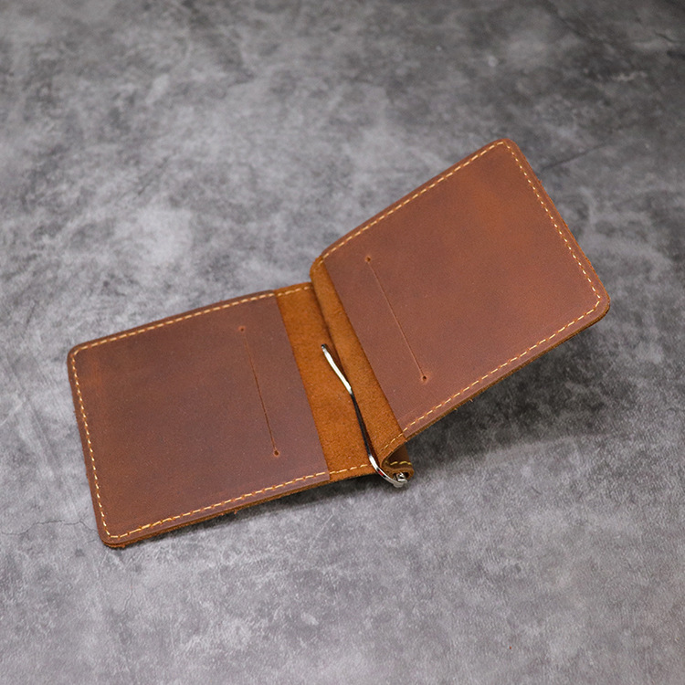 Handmade Genuine Leather Money - Money Clip Magnetic reseña y precio