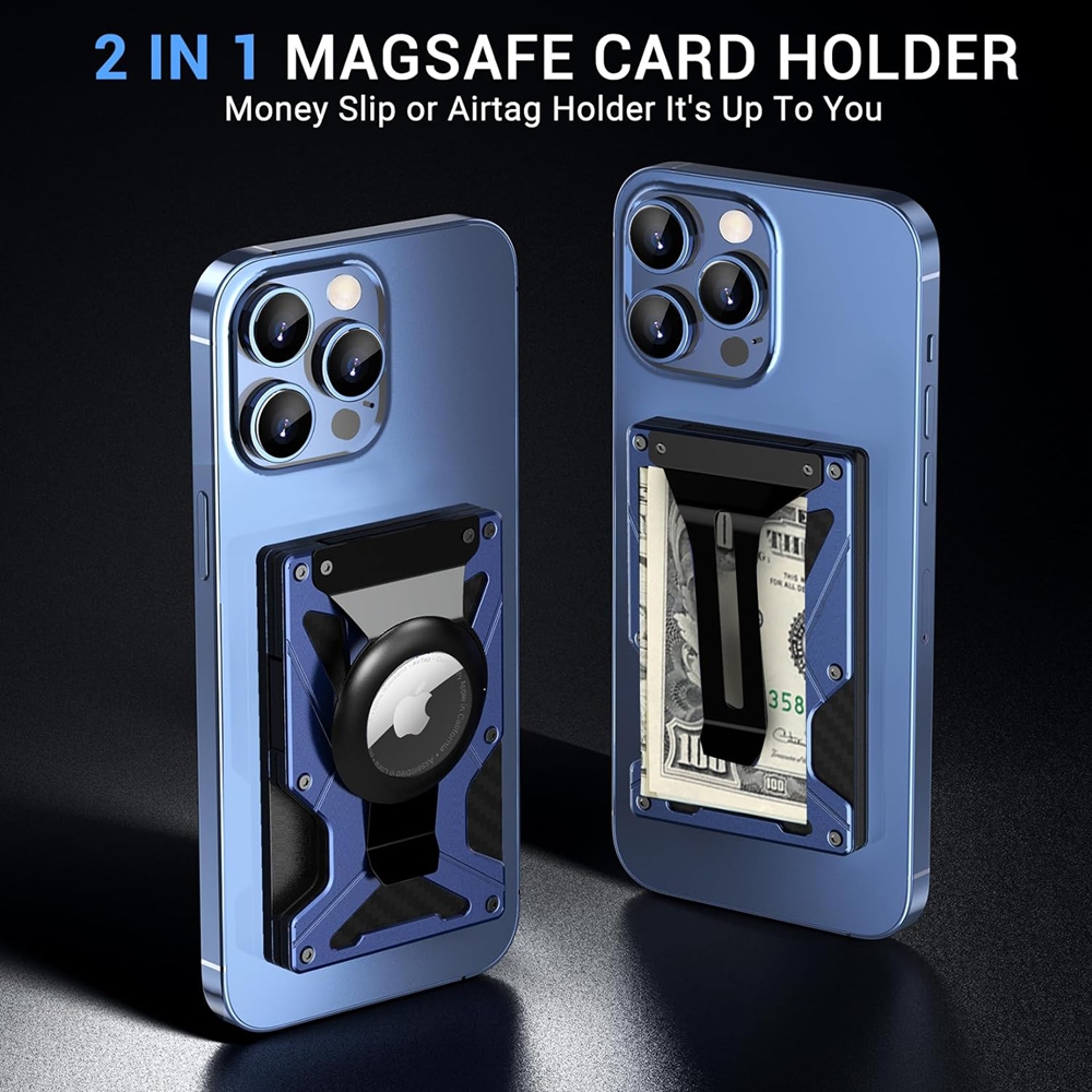 Magnetic Phone Wallet Compatib - Money Clip Magnetic reseña y precio