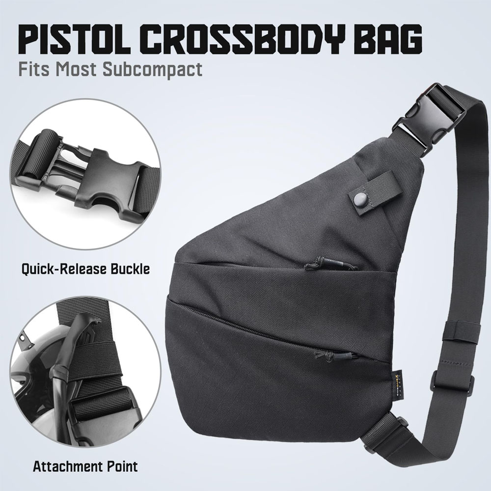Tactical Concealed Gun Carry B - Edc Carry Gun reseña y precio