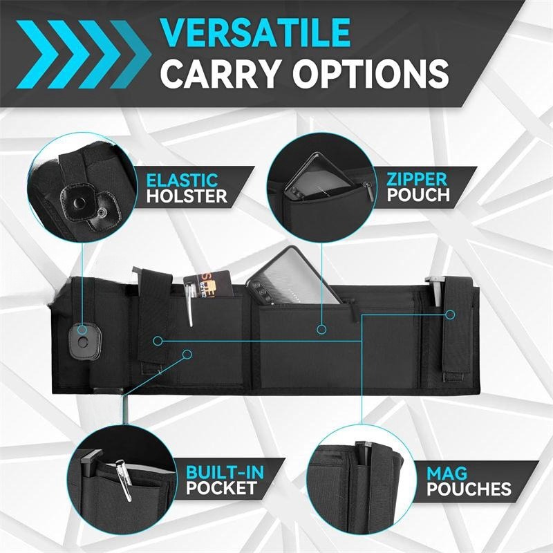 Belly Band Gun Holster Conceal - Edc Carry Gun reseña y precio