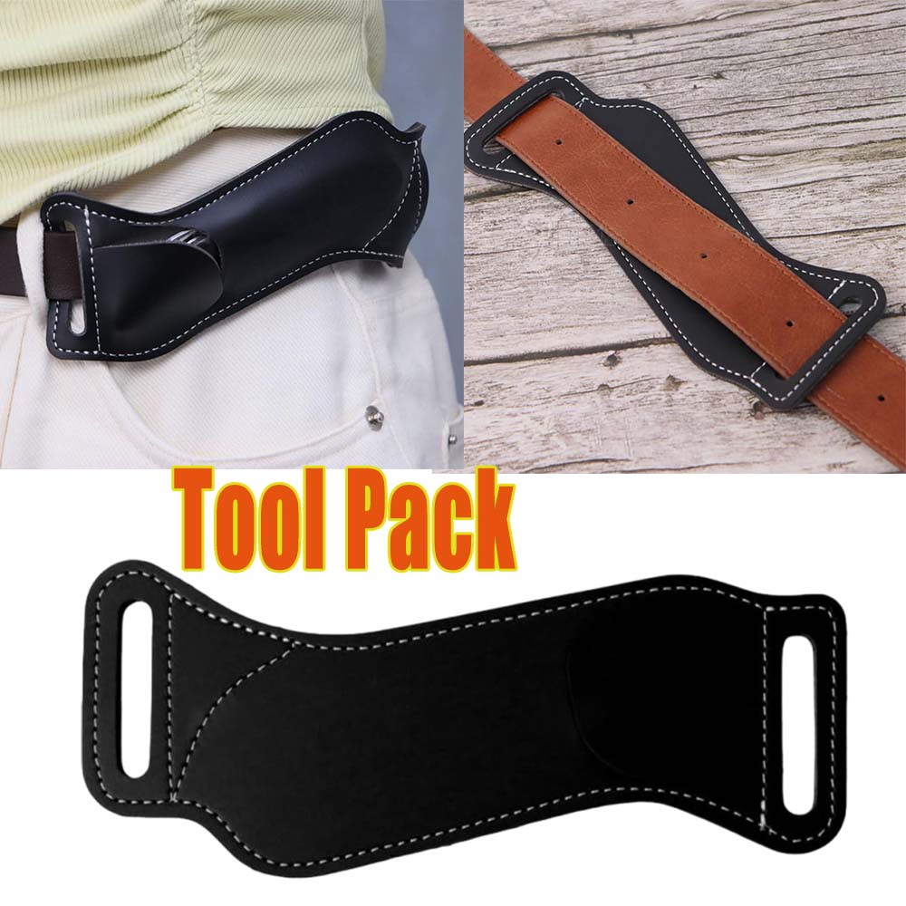 5 Inch Folding Knife Holster E - Leather Edc. Carry Pouch reseña y precio