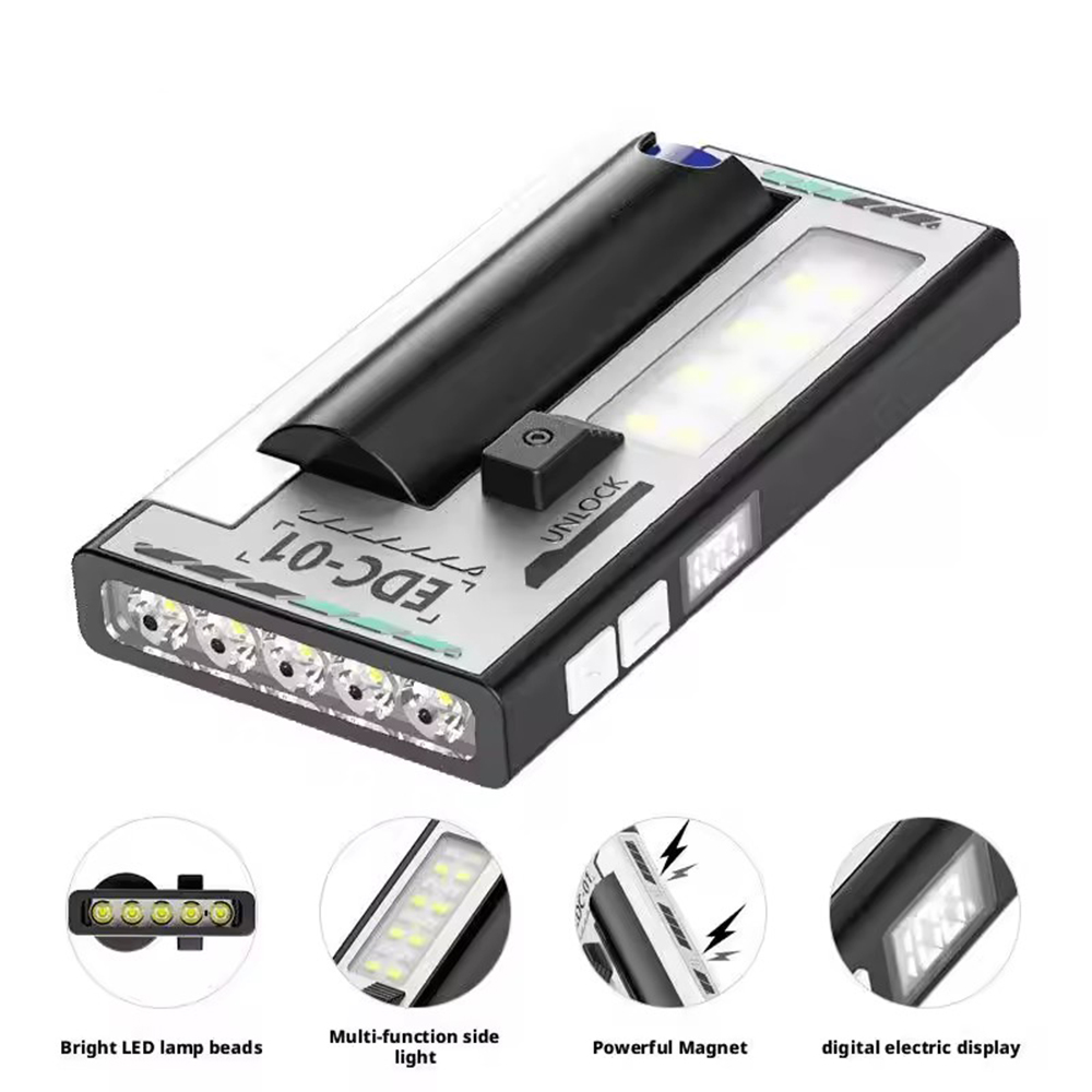 Rechargeable EDC Flashlight, D - Keychain Flashlight reseña y precio