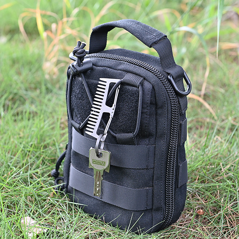 Titanium Alloy Comb EDC Multi- - Comb Pocket Titanium reseña y precio