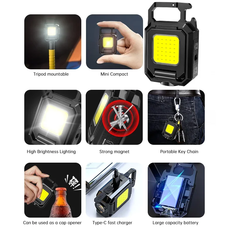 Mini Flashlight Keychain Light - Keychain Flashlight reseña y precio