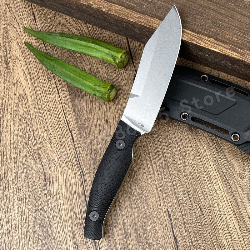 KS 1083 Black Small Straight K - Edc Carry Fixed Blade Knife reseña y precio