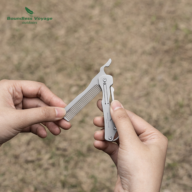 Pure Titanium Folding Comb, Ul - Comb Pocket Titanium reseña y precio