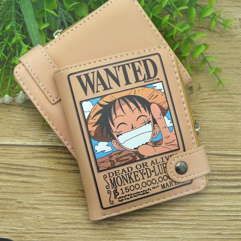 Anime One Piece Luffy Pu Leath - Money Clip Magnetic reseña y precio