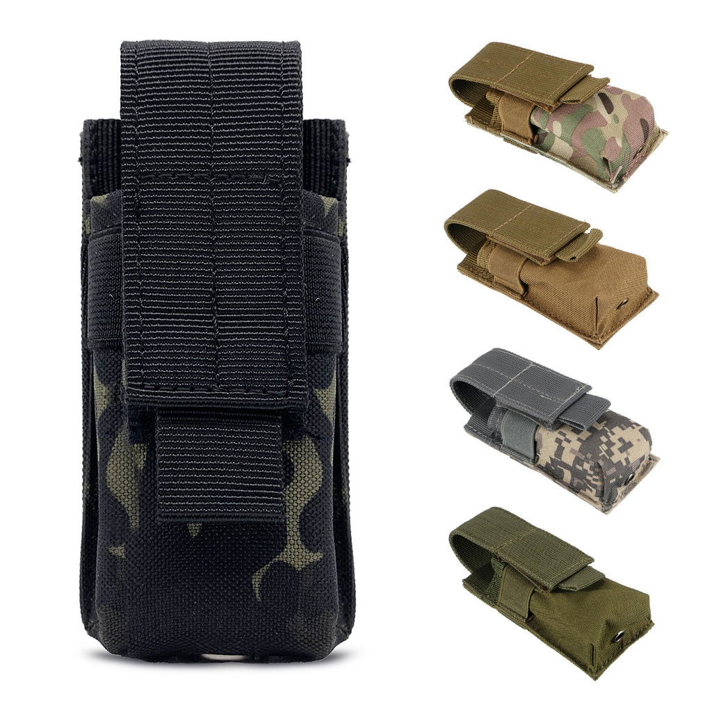 Tactical Molle Flashlight Pouc - Edc Carry Flashlight reseña y precio