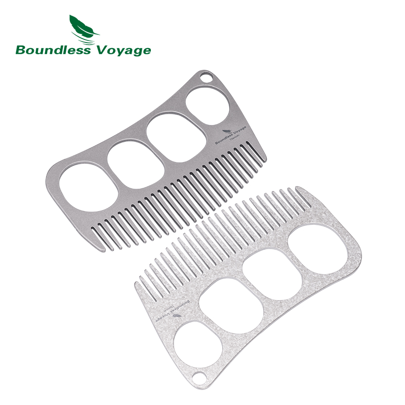 Boundless Voyage Titanium Hand - Comb Pocket Titanium reseña y precio
