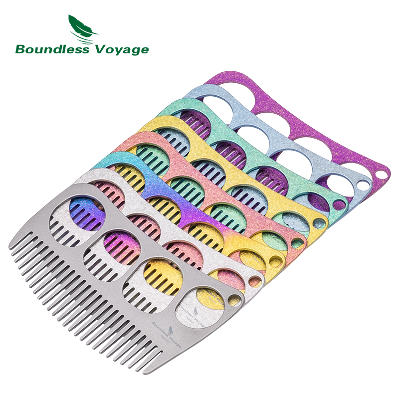 Boundless Voyage Titanium Hand - Comb Pocket Titanium reseña y precio